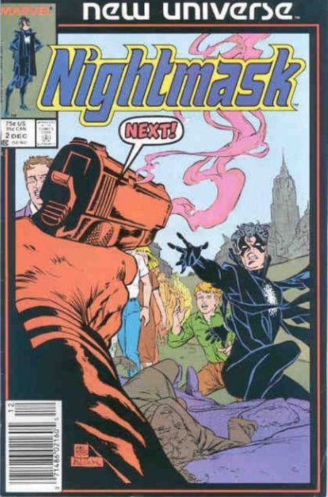 Nightmask #2 Newsstand Edition (1986)