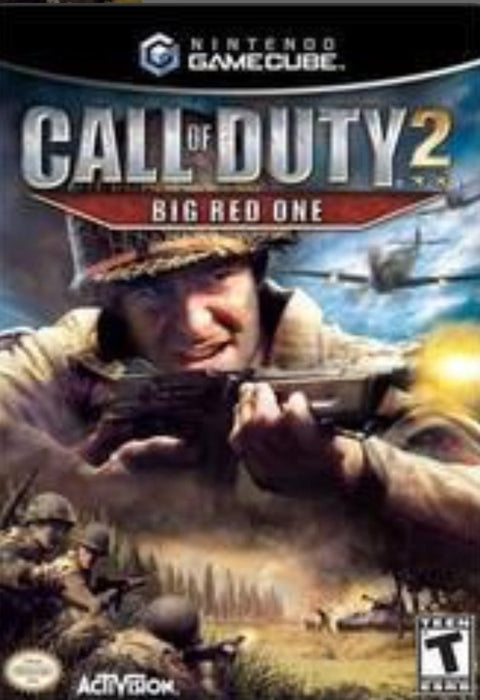 Call Of Duty 2 Big Red One - Complete In Box - Nintendo Gamecube