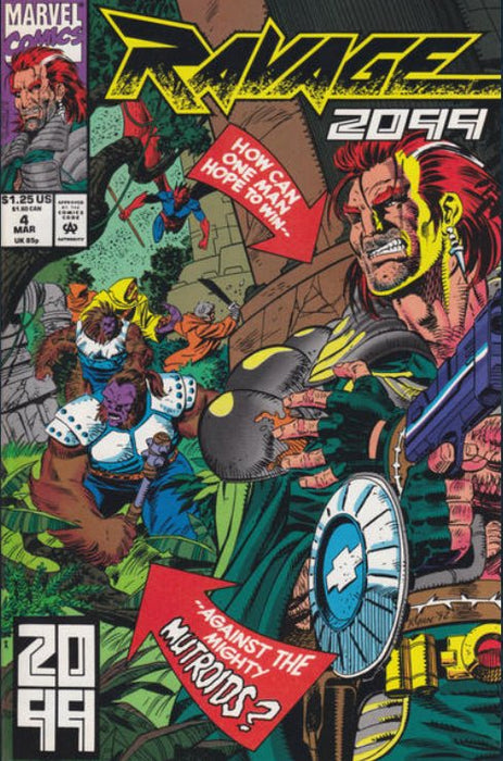 Ravage 2099 #4 Direct Edition (1993)