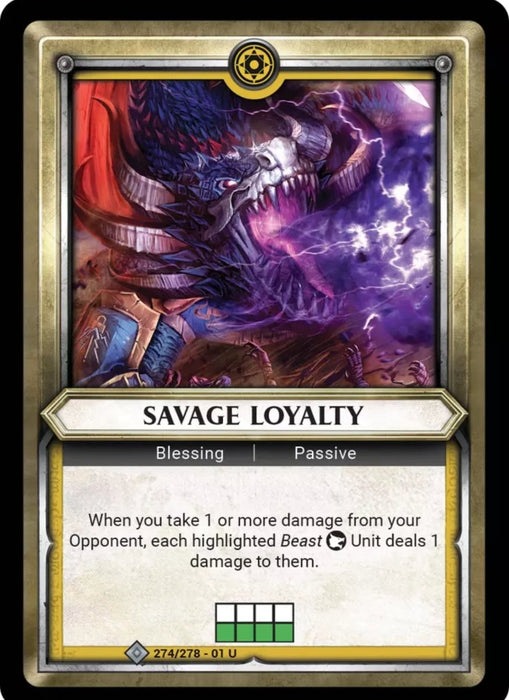 Savage Loyalty - 274/278 - Warhammer Age of Sigmar