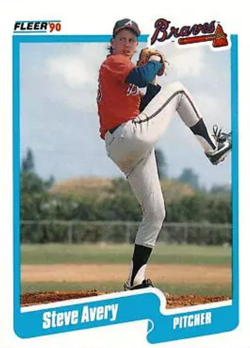 1990 Fleer Update Steve Avery #U-1