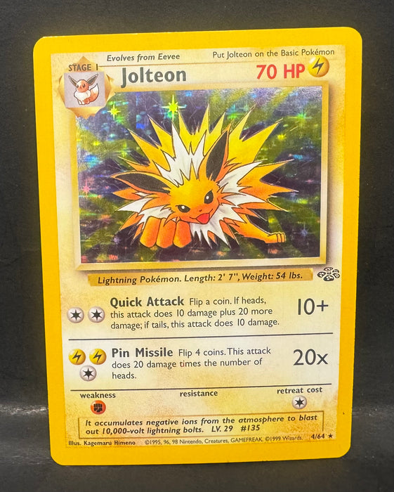 Jolteon 4/64 - Jungle (JU) - Lightly Played