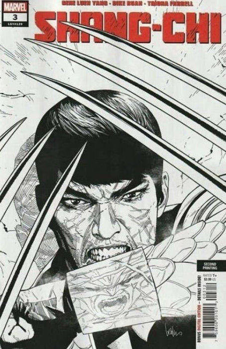 Shang-Chi #3 Second Print Cover (2021)