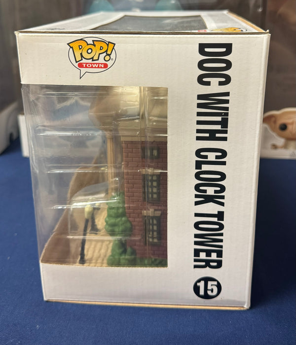 Back To The Future: Doc With Clock Tower #15 - With Box - Funko Pop