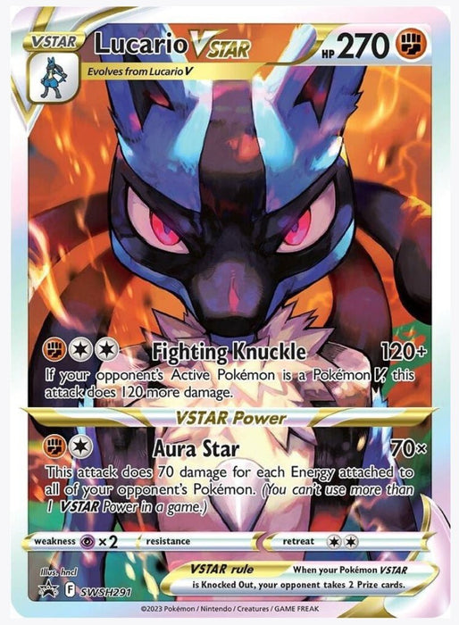 Lucario VSTAR - SWSH291 - SWSH: Sword & Shield Promo Cards (SWSD)