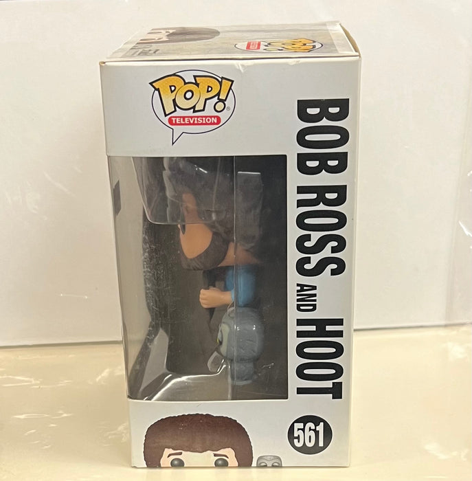 Bob Ross: Bob Ross And Hoot #561 (Chase) - With Box - Funko Pop