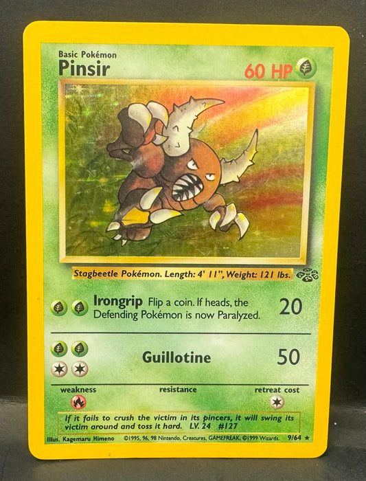 Pinsir (9) - Jungle (JU) - Moderately Played