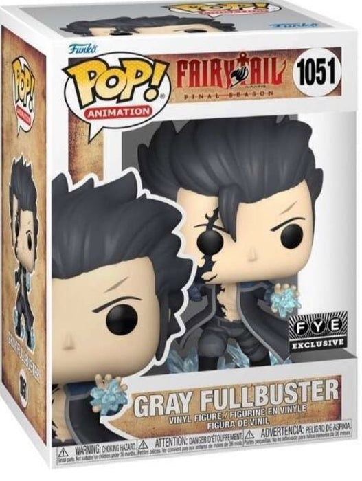 Fairy Tail: Gray Fullbuster #1051 (FYE Exclusive) - In Box - Funko Pop