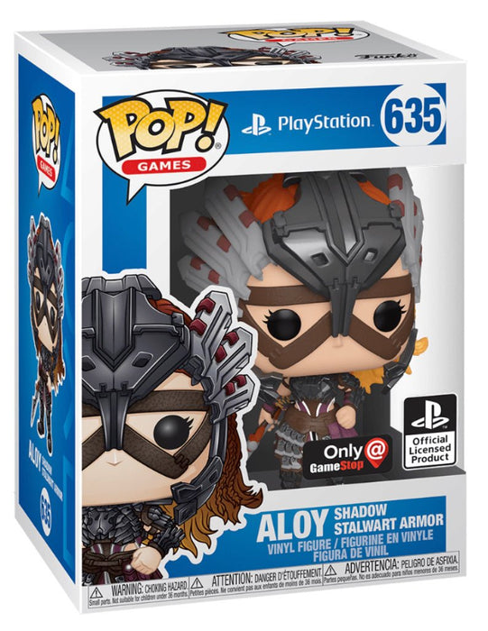 PlayStation: Aloy Shadow Stalwart Armor #635 (GameStop Exclusive) - With Box - Funko Pop