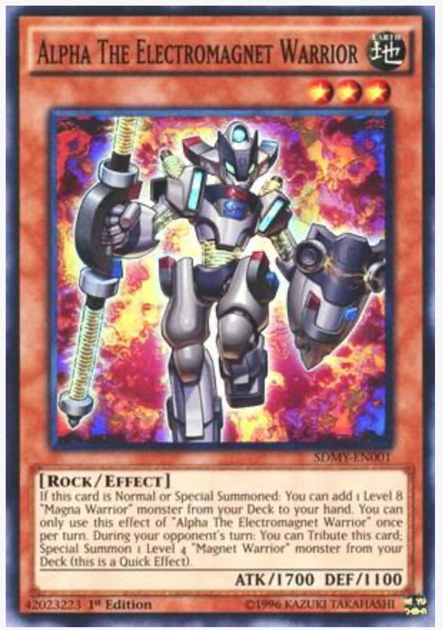 Alpha The Electromagnet Warrior - Structure Deck: Yugi Muto (SDMY)