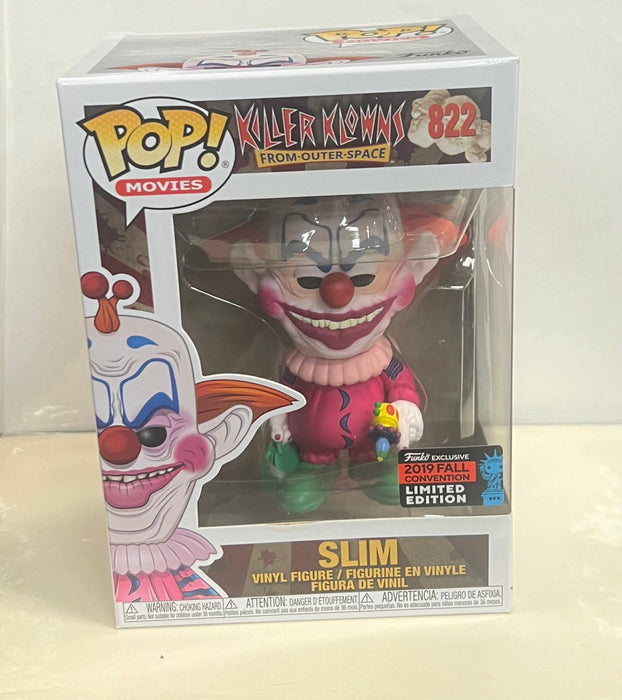 Killer Klowns: Slim #822 (2019 Fall Convention) - In Box - Funko Pop