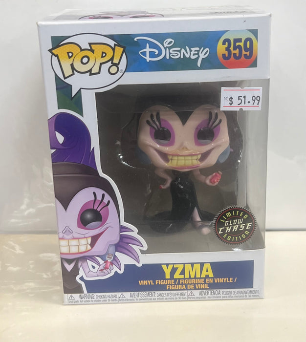 Disney: Yzma #359 (Glow Chase) - With Box - Funko Pop