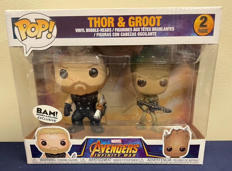 Marvel: Thor & Groot (BAM! Exclusive) - In Box - Funko Pop