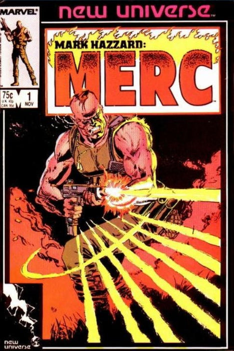 Mark Hazzard: Merc #1 Direct Edition (1986)