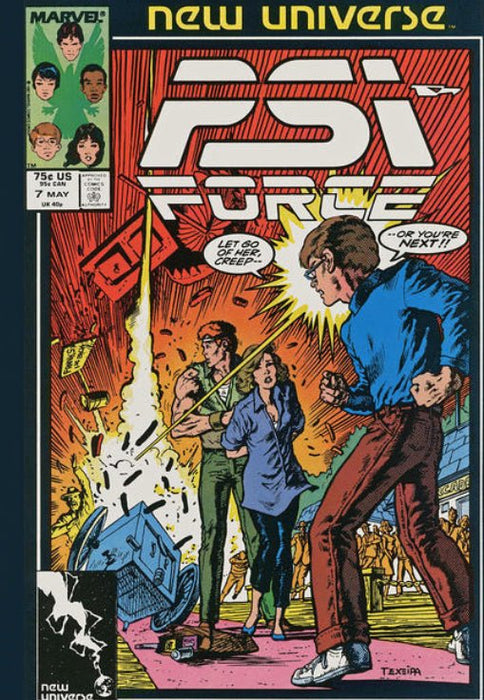 Psi-Force #7 Direct Edition (1987)