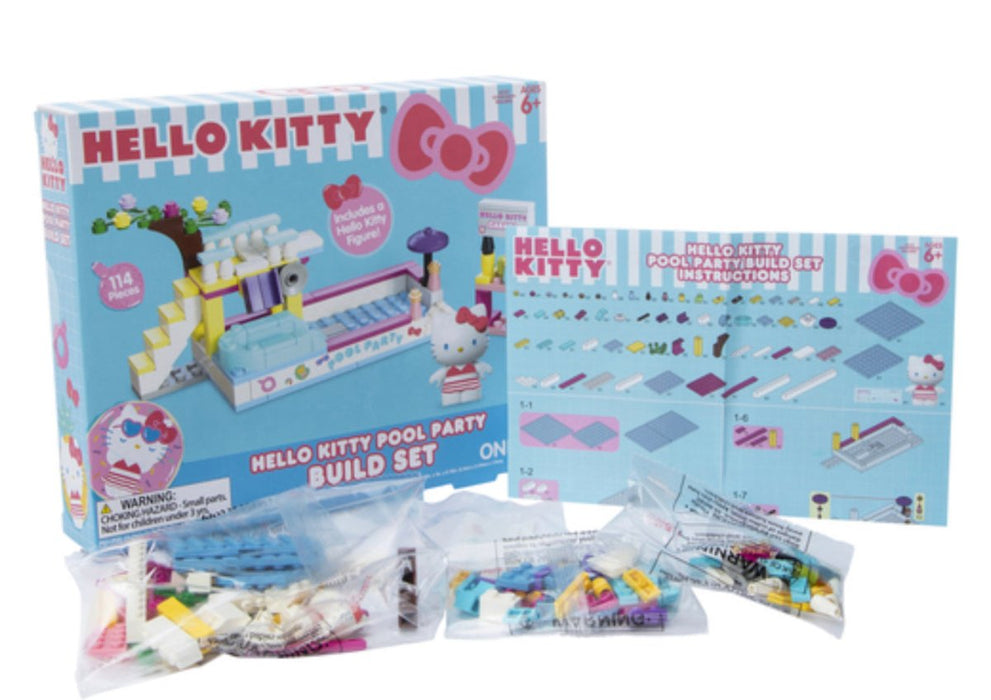 Sanrio Hello Kitty Pool Build Set (New) - Toys