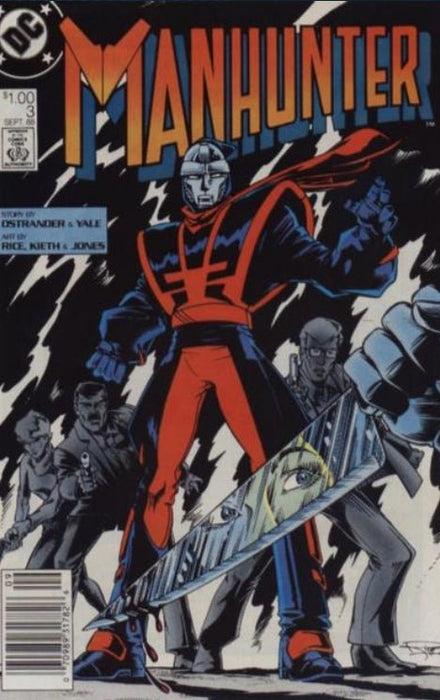 Manhunter #3 Newsstand Edition (1988)