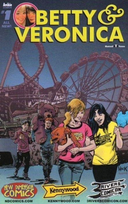 Betty & Veronica #1 3 Rivers Comic Con Cover (2016)