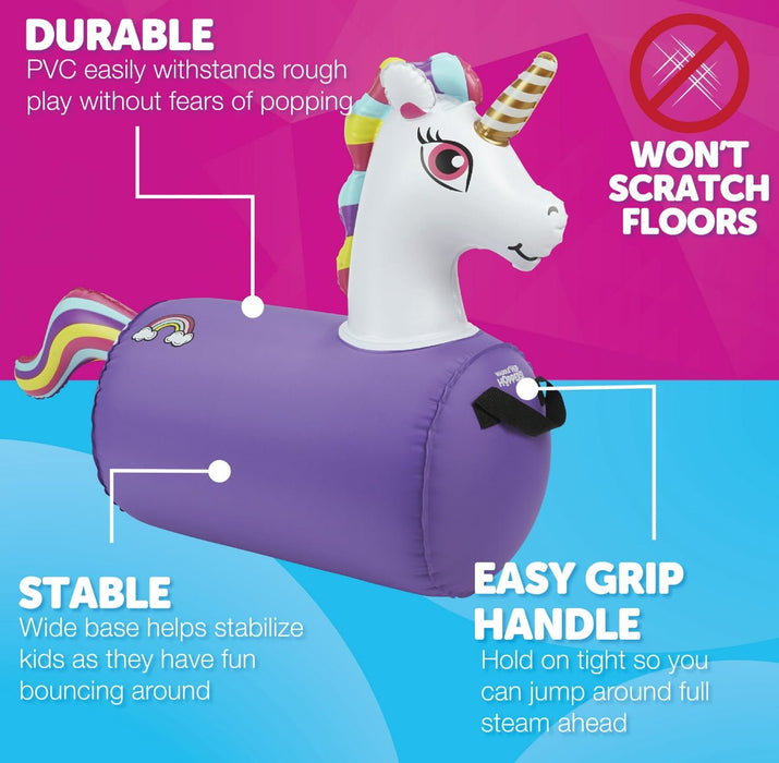 Waddle Hip Hoppers! Purple Unicorn - New - Toys