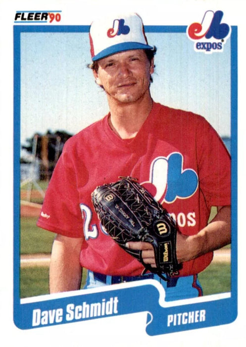 1990 Fleer Update Dave Schmidt #U-32