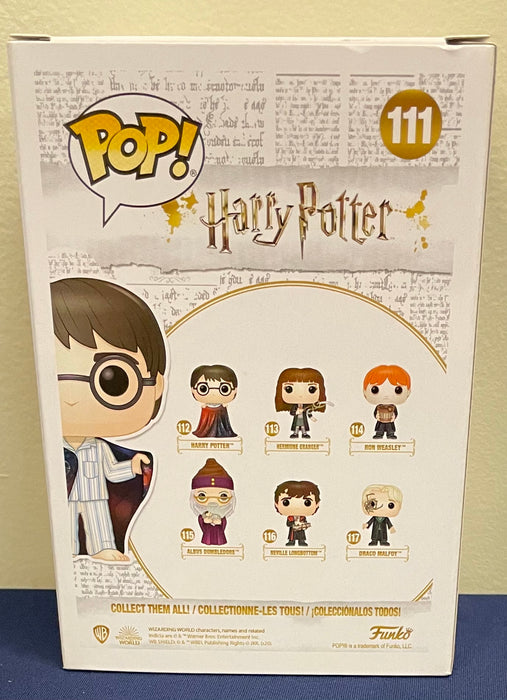 Harry Potter: Harry Potter In Invisibility Cloak (Funko Shop Exclusive) #111 - With Box - Funko Pop