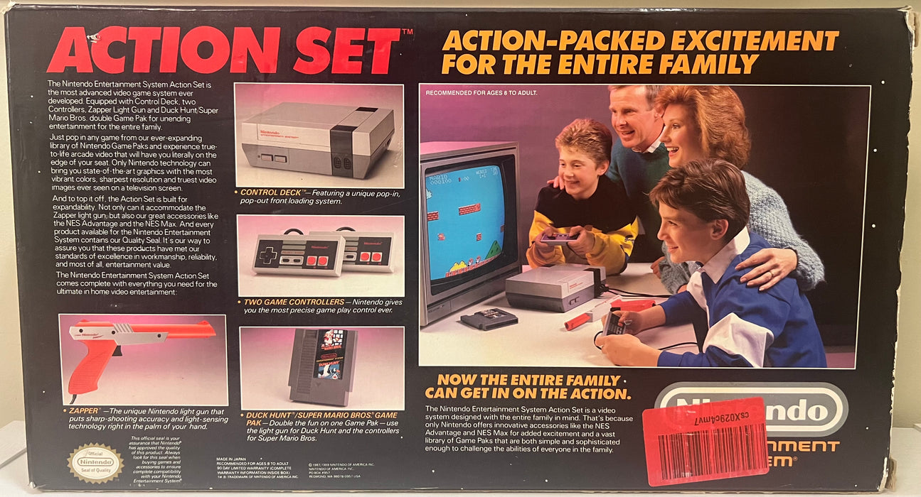 Nintendo NES Action Set Console - Preowned - Nintendo