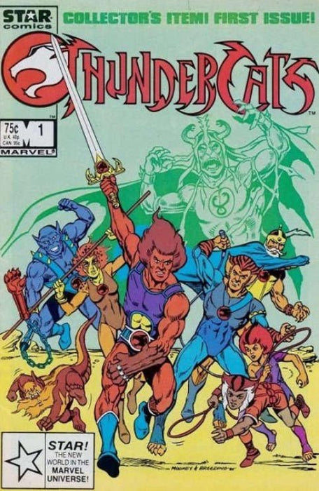 Thundercats #1 Third Print Cover (1985)