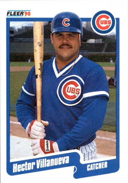 1990 Fleer Update Hector Villanueva #U-10