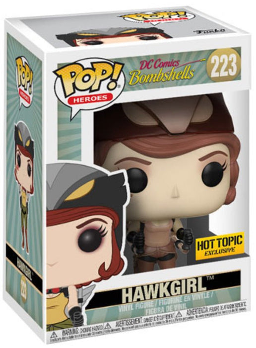 DC Comics Bombshells: Hawkgirl #223 (Hot Topic Exclusive) - In Box - Funko Pop