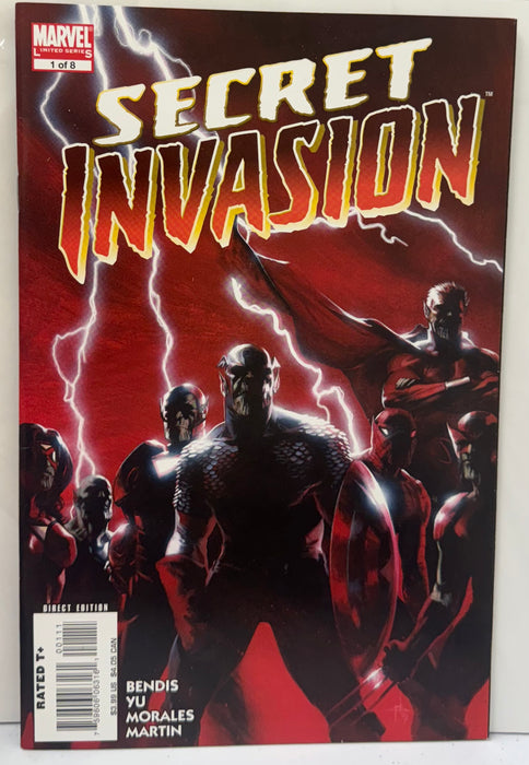 Secret Invasion #1 Gabriele Dell'Otto Cover (2008) - 9.8 Near Mint