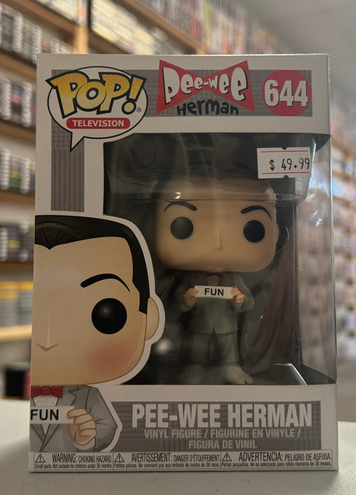 Pee-Wee Herman: Pee-Wee Herman #644 - In Box - Funko Pop