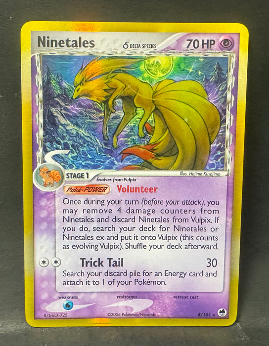 Ninetales (Delta Species) - Dragon Frontiers (DF) - Near Mint