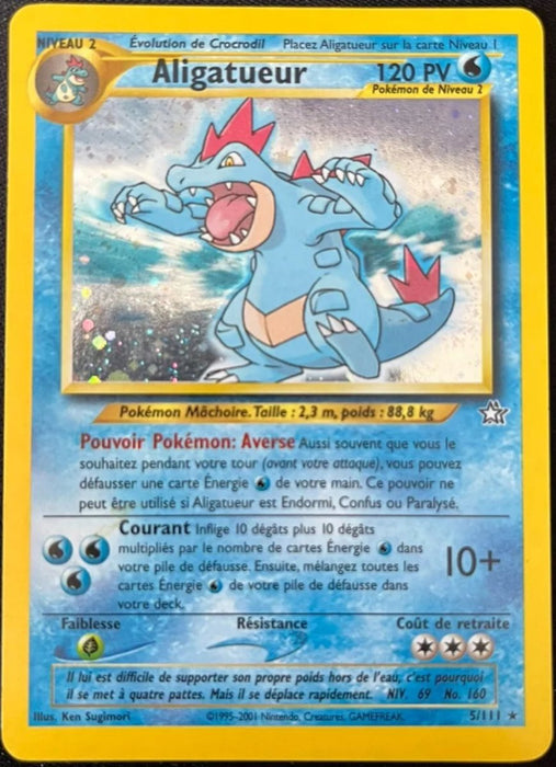 Feraligatr 5/111 - Neo Genesis (N1) - Lightly Played