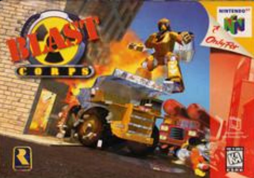 Blast Corps  - Cart Only - Nintendo 64