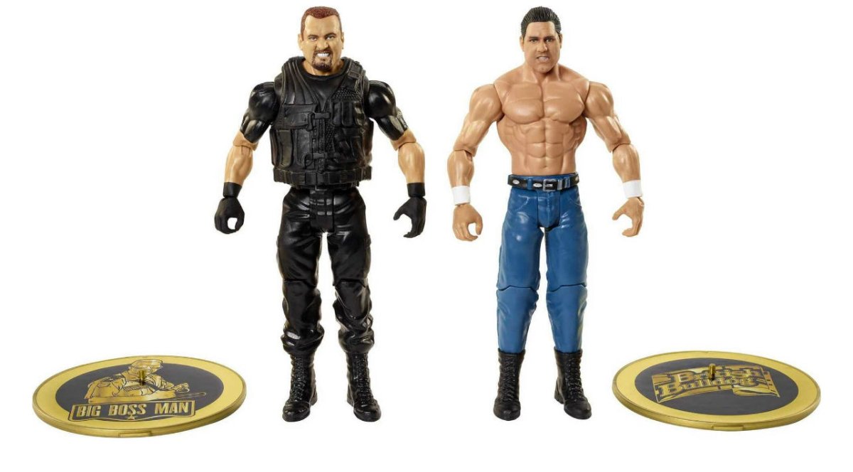 WWE Attitude Era Championship Showdown British Bulldog Vs. Big Boss Man - New - Toys And Collectibles