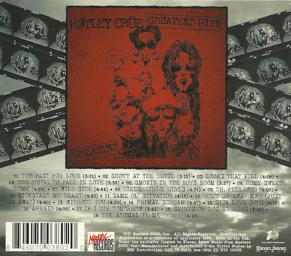 Mötley Crüe - Greatest Hits - CD