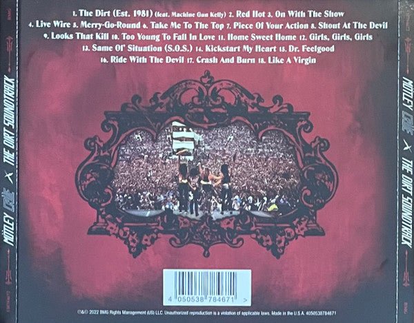 Mötley Crüe - The Dirt Soundtrack - CD