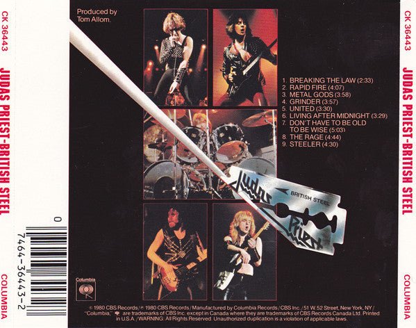 Judas Priest - British Steel - CD