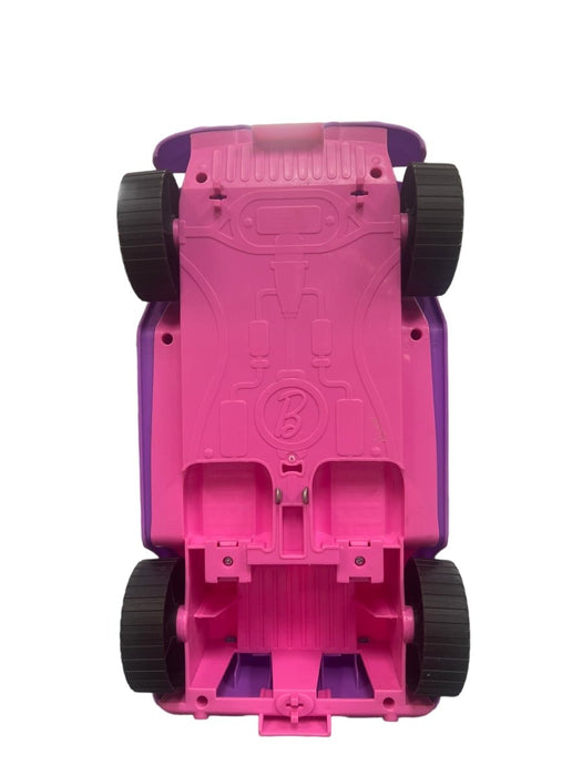 2019 Barbie Off Road Vehicle Car Rolling Wheels Purple Jeep W/Seat Belts 13" - Pre-Owned - Toys