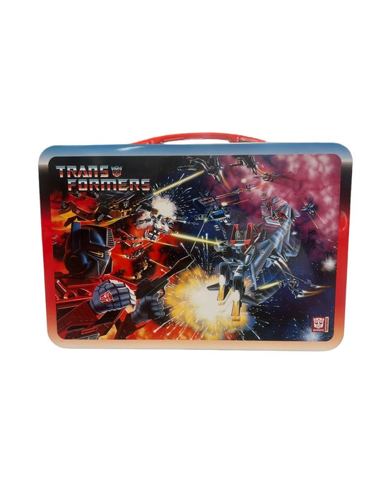 2020 GI Joe & Transformers Tin Lunch Box - New - Collectible