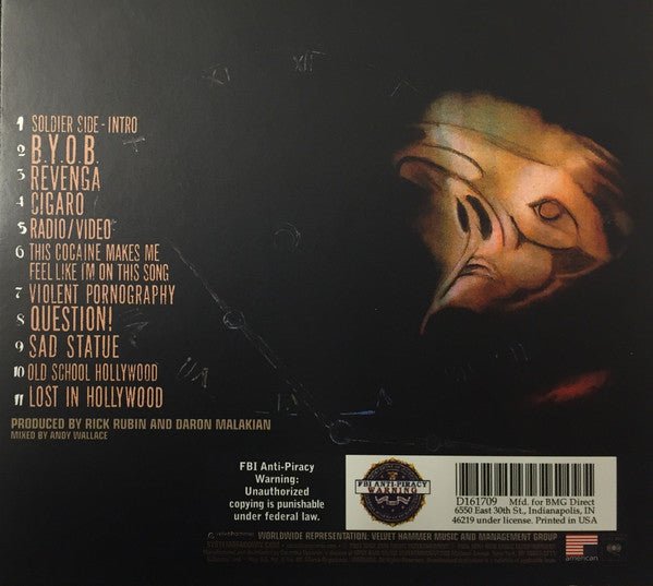 System Of A Down - Mezmerize (2005) - CD