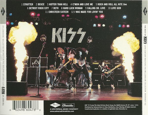 KISS - The Best Of Kiss (2003) - CD