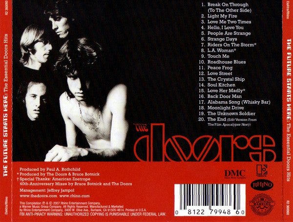 The Doors - The Future Starts Here: The Essential Door Hits - CD