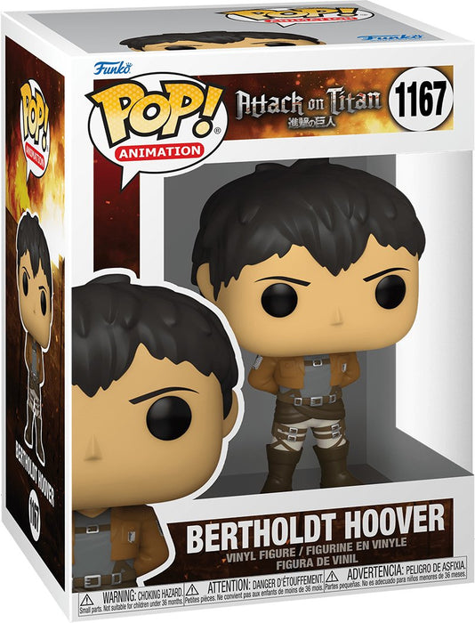 Attack On Titan: Bertholdt Hoover #1167 - With Box - Funko Pop