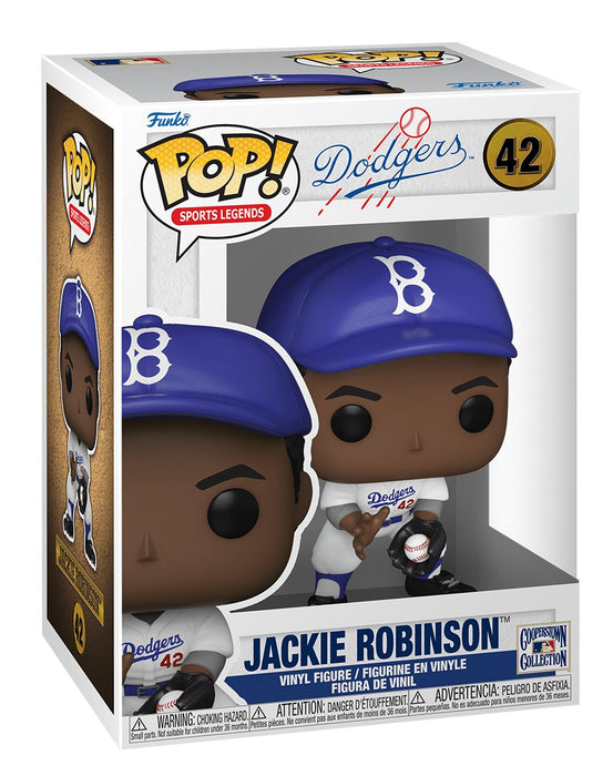 Dodgers: Jackie Robinson #42 - With Box - Funko Pop