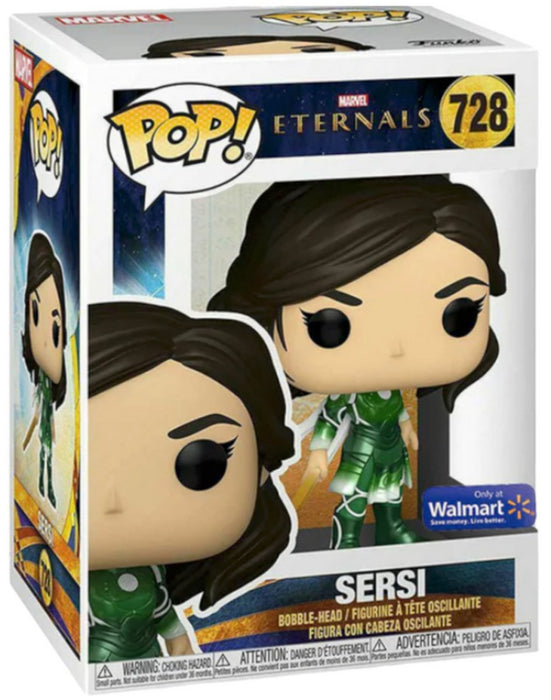 Marvel Eternals: Sersi #728 (Walmart Exclusive) - With Box - Funko Pop