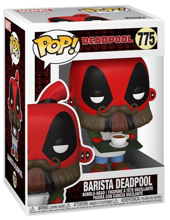 Deadpool: Barista Deadpool #775 - With Box - Funko Pop