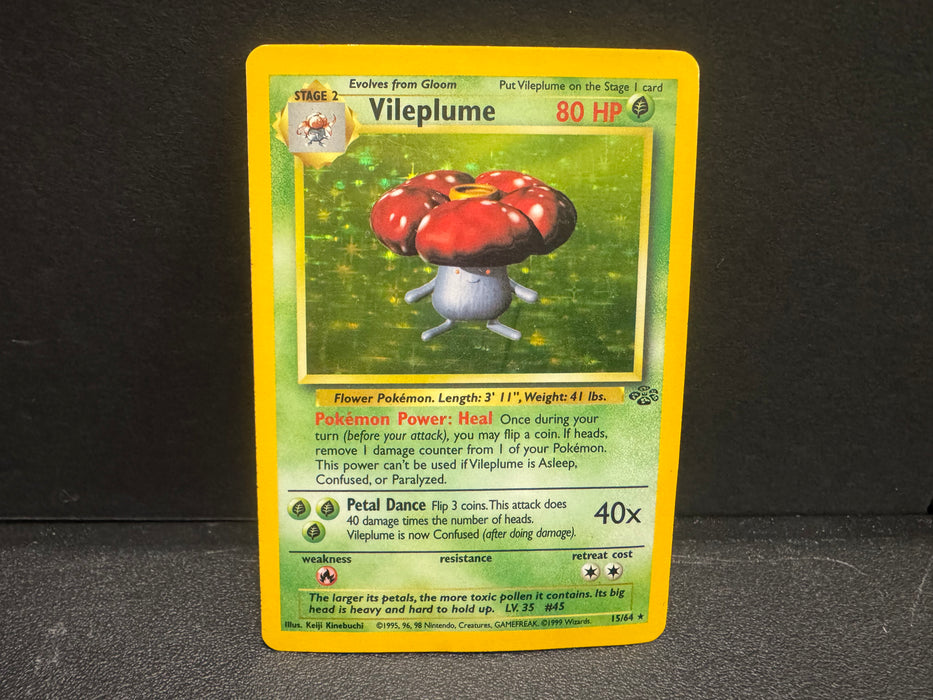 Vileplume 15/64 - Jungle - Moderately Played