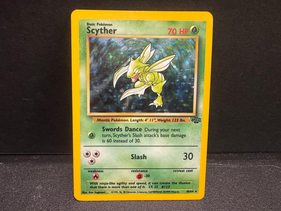 Scyther 10/64 - Jungle - Moderately Played
