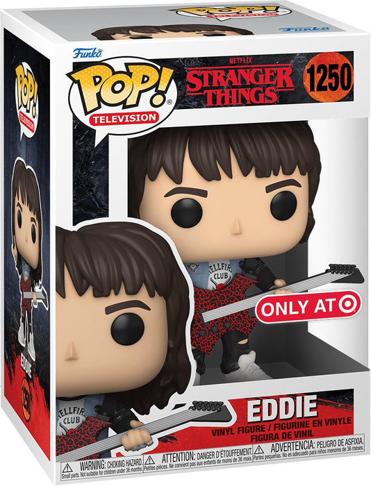 Stranger Things: Eddie #1250 (Target Exclusive) - With Box - Funko Pop